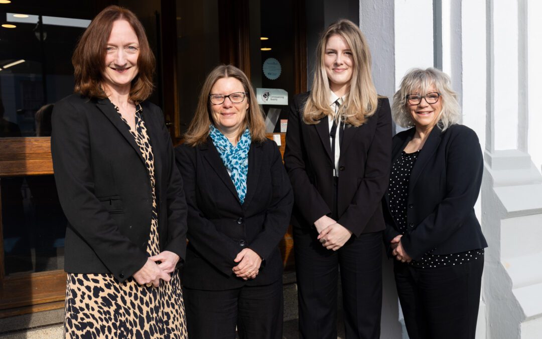 Lindsey Jackson, Jane Blanks, Olivia Clements and Manda Toms