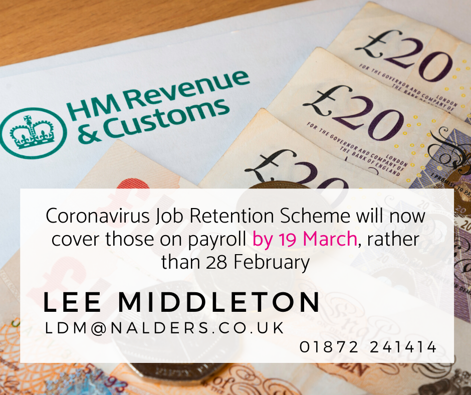 Coronavirus Job Retention Scheme and ‘Furlough Leave