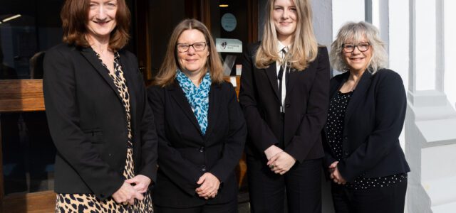 Lindsey Jackson, Jane Blanks, Olivia Clements and Manda Toms